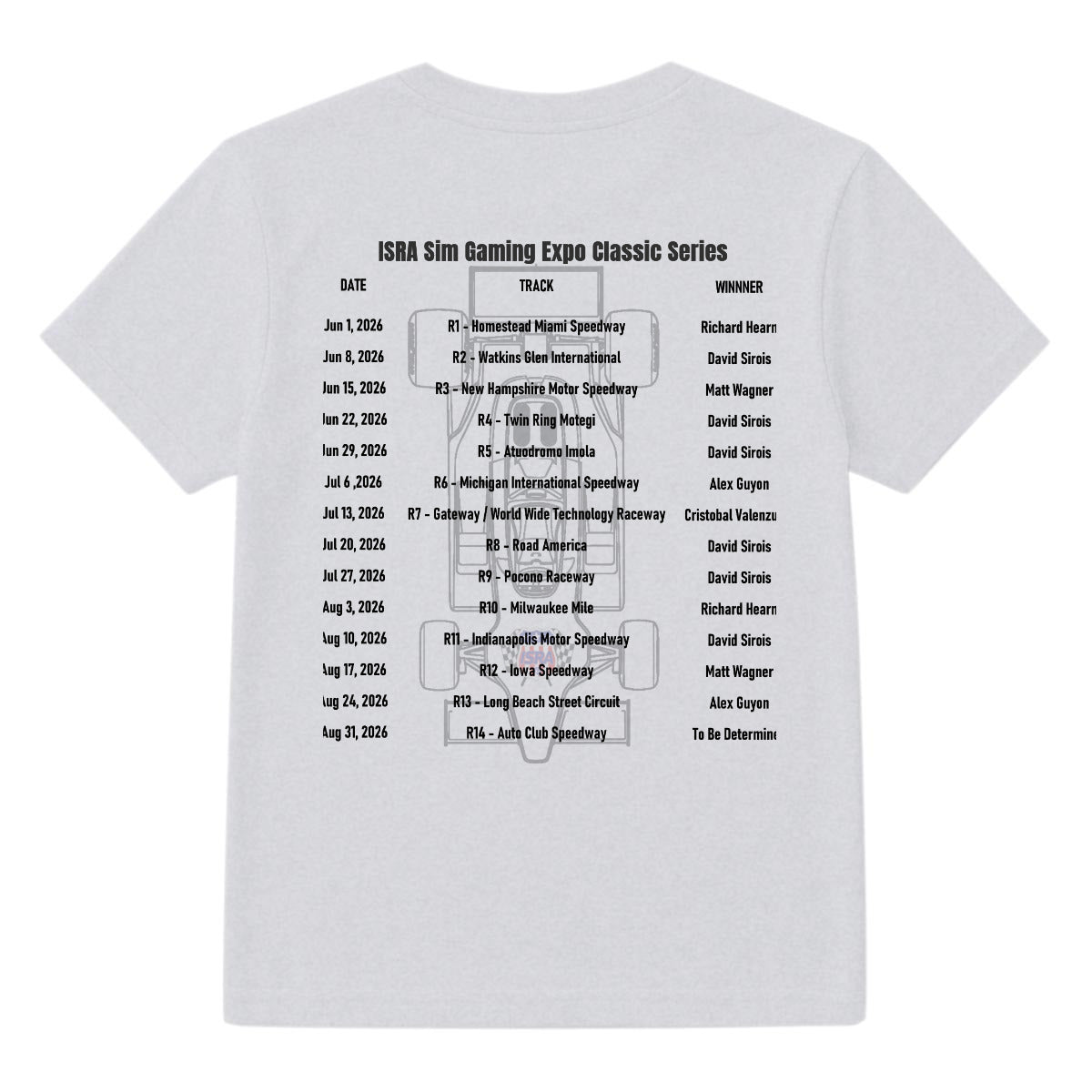 ISRA '26 Classic Series T-Shirt