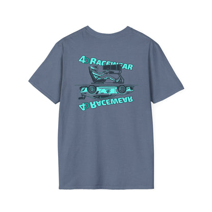 Racing Graphic Tee, Unisex Softstyle T-Shirt for Car Enthusiasts, Casual Wear, Gift for Racing Fans, Automotive Apparel