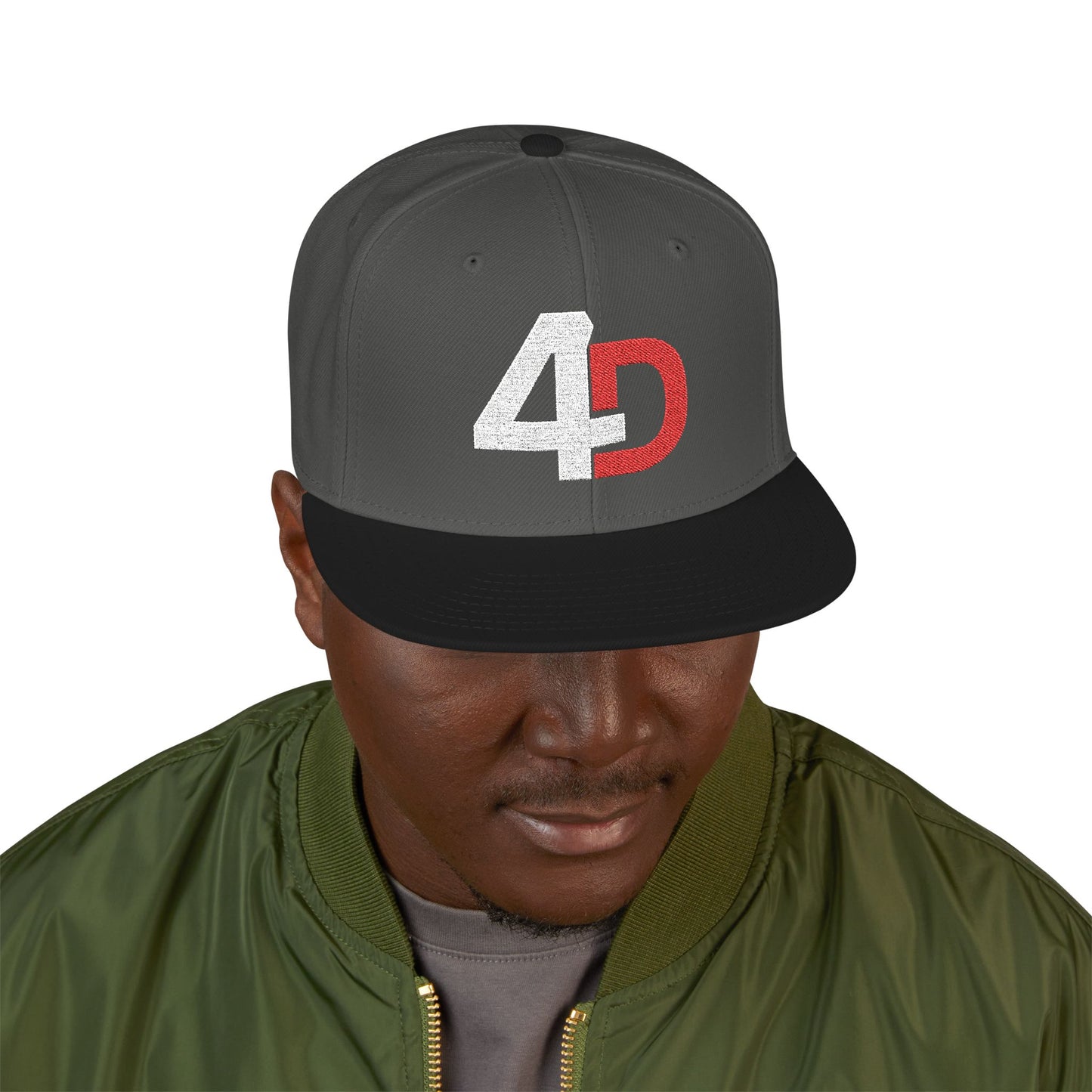 Stylish Embroidered Snapback Hat, Casual Wear, Street Style, Gift for Him, Unique Accessory, Adjustable Cap