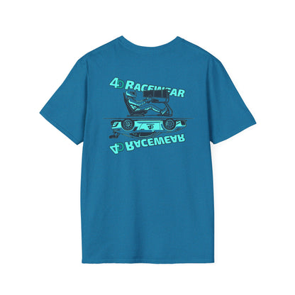 Racing Graphic Tee, Unisex Softstyle T-Shirt for Car Enthusiasts, Casual Wear, Gift for Racing Fans, Automotive Apparel