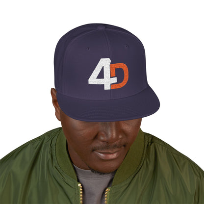 Stylish Embroidered Snapback Hat, Casual Wear, Street Style, Gift for Him, Unique Accessory, Adjustable Cap