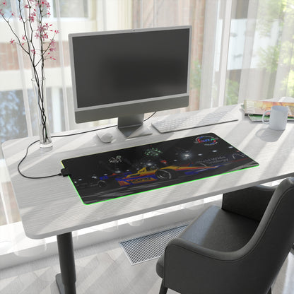 ISRA Custom Screenshot LED Gaming Mouse Pad