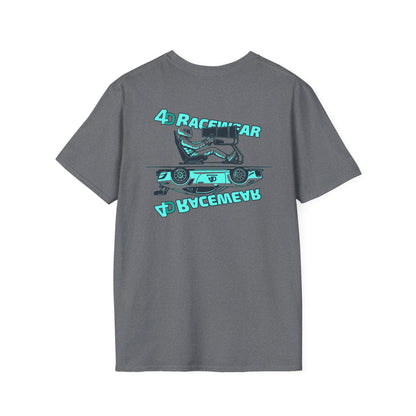 Racing Graphic Tee, Unisex Softstyle T-Shirt for Car Enthusiasts, Casual Wear, Gift for Racing Fans, Automotive Apparel