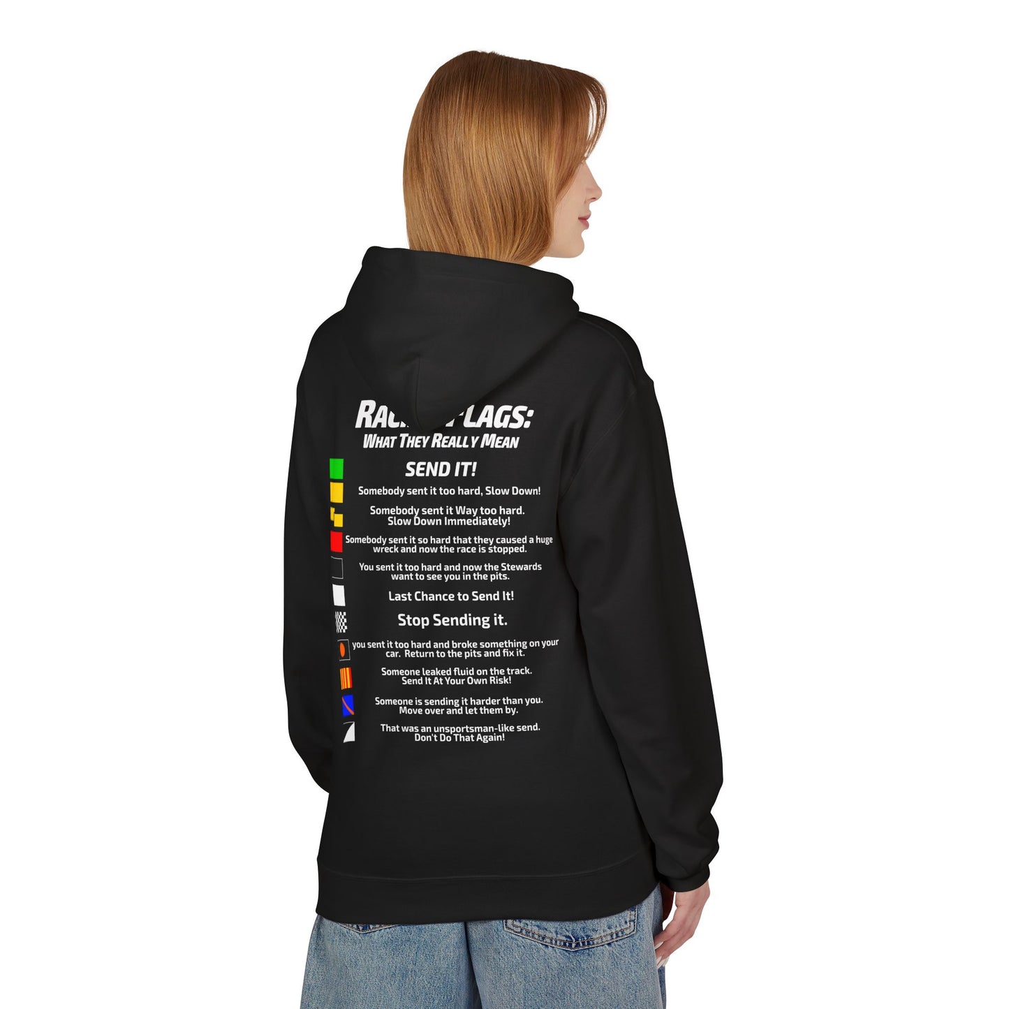 Racing Flags Hoodie — Racing Flags Guide Hooded Sweatshirt