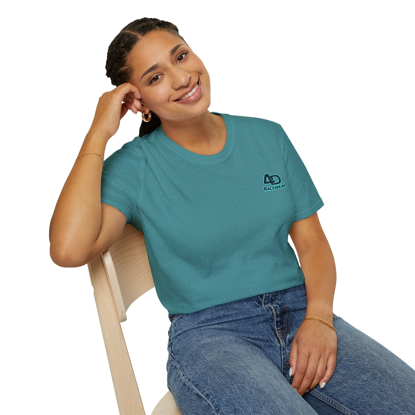 Racing Graphic Tee, Unisex Softstyle T-Shirt for Car Enthusiasts, Casual Wear, Gift for Racing Fans, Automotive Apparel