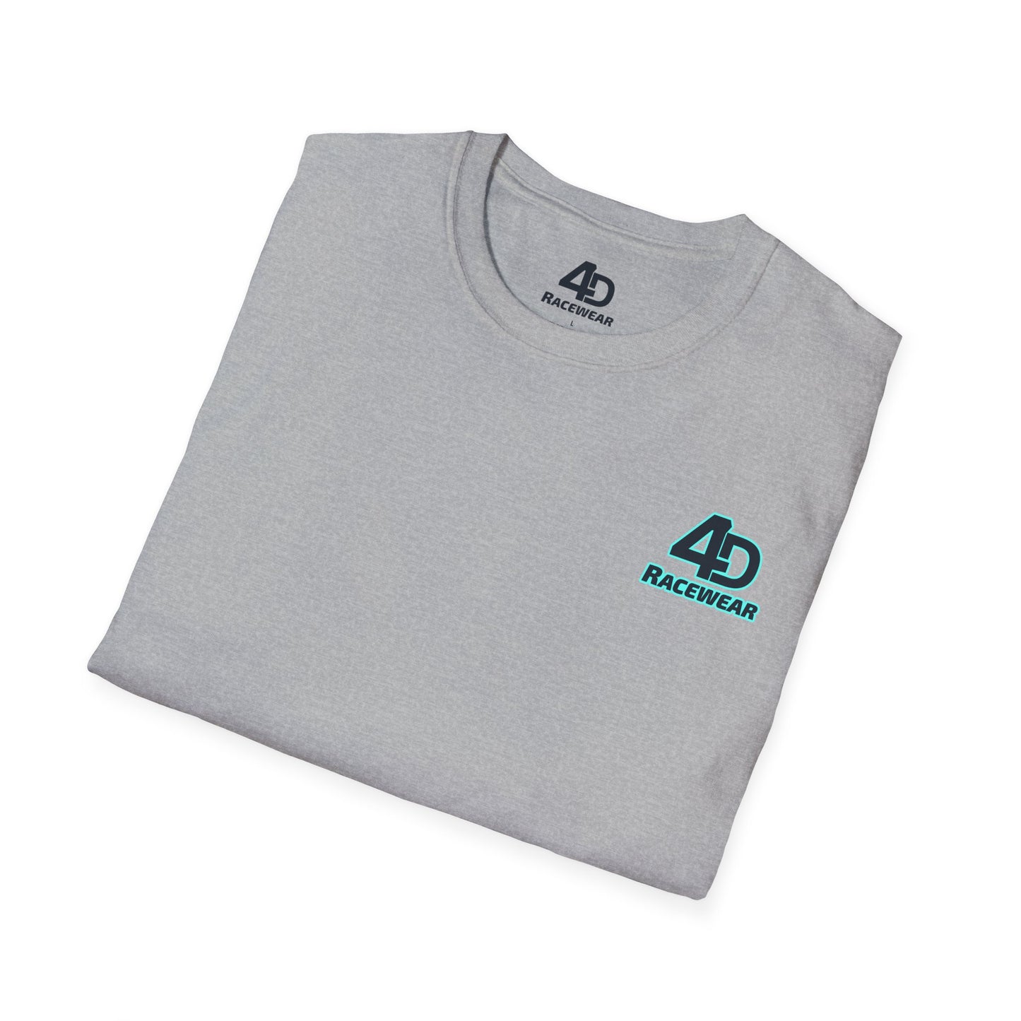Racing Graphic Tee, Unisex Softstyle T-Shirt for Car Enthusiasts, Casual Wear, Gift for Racing Fans, Automotive Apparel