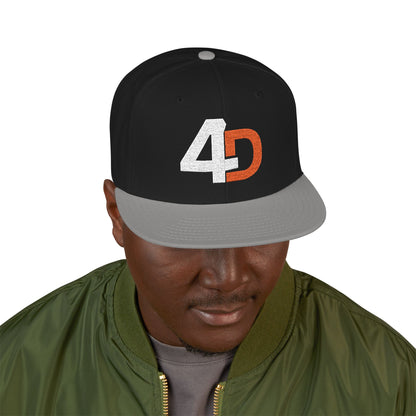 Stylish Embroidered Snapback Hat, Casual Wear, Street Style, Gift for Him, Unique Accessory, Adjustable Cap