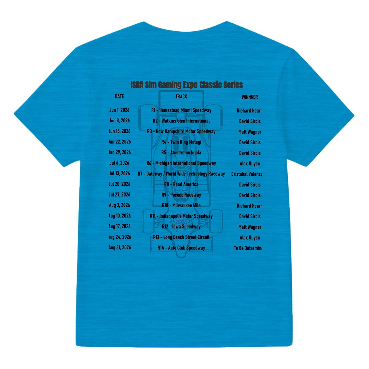 ISRA '26 Classic Series T-Shirt