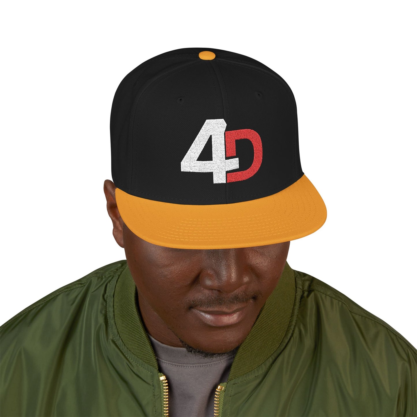 Stylish Embroidered Snapback Hat, Casual Wear, Street Style, Gift for Him, Unique Accessory, Adjustable Cap