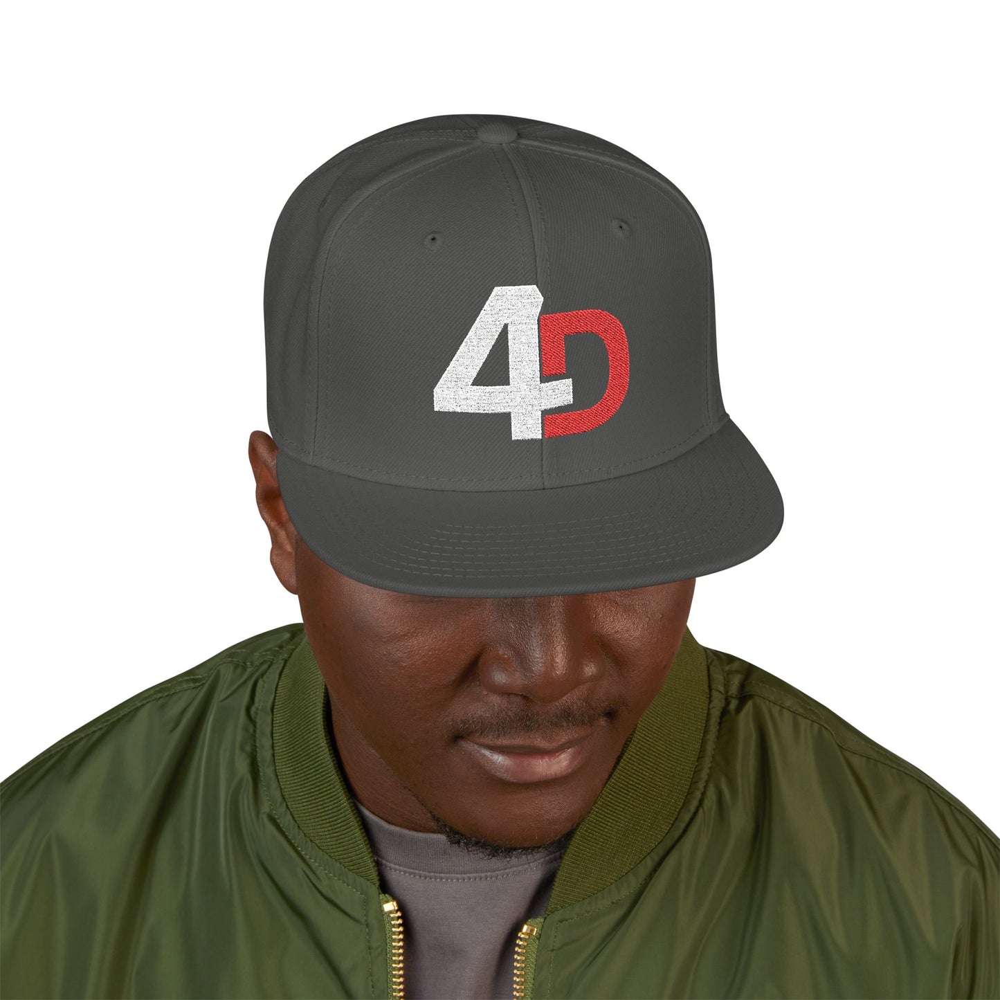 Stylish Embroidered Snapback Hat, Casual Wear, Street Style, Gift for Him, Unique Accessory, Adjustable Cap