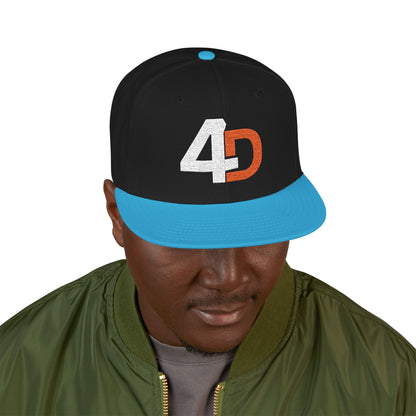 Stylish Embroidered Snapback Hat, Casual Wear, Street Style, Gift for Him, Unique Accessory, Adjustable Cap