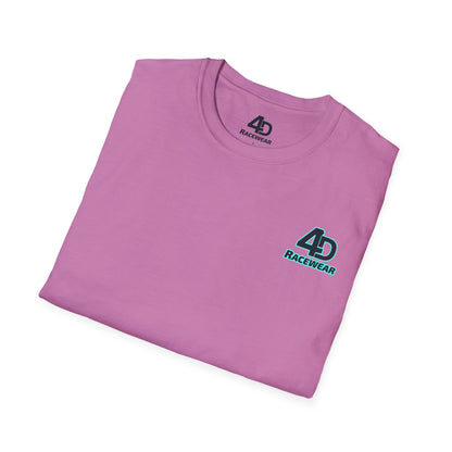 Racing Graphic Tee, Unisex Softstyle T-Shirt for Car Enthusiasts, Casual Wear, Gift for Racing Fans, Automotive Apparel