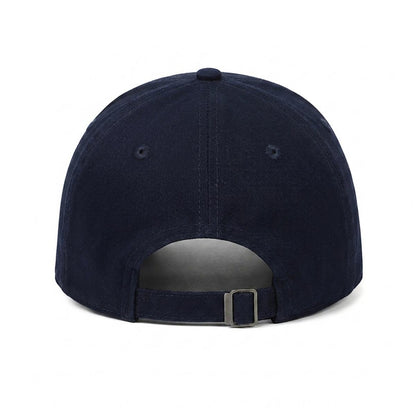 Hyperion Embroidered Soft-Crown Flat Cap -white logo
