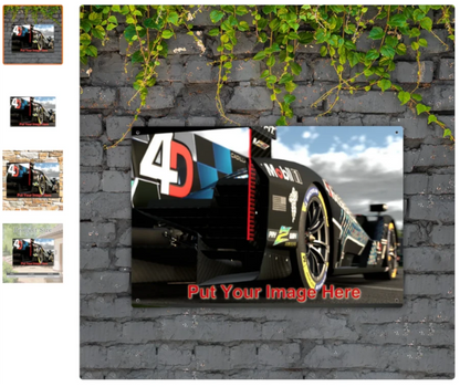 Custom Metal Print 8x12 Graphic Poster Artwork