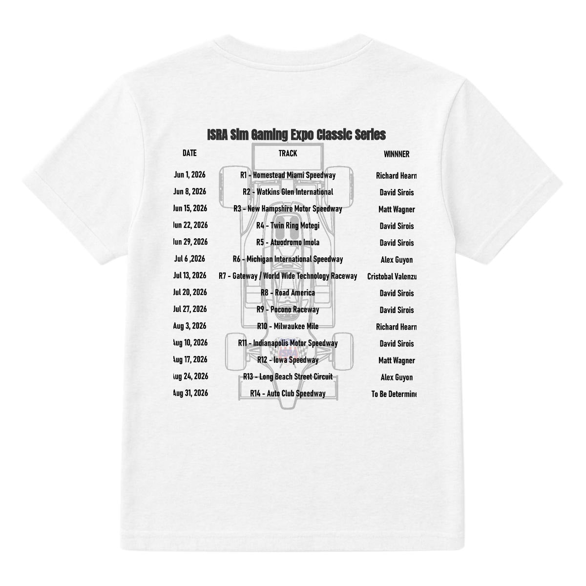 ISRA '26 Classic Series T-Shirt