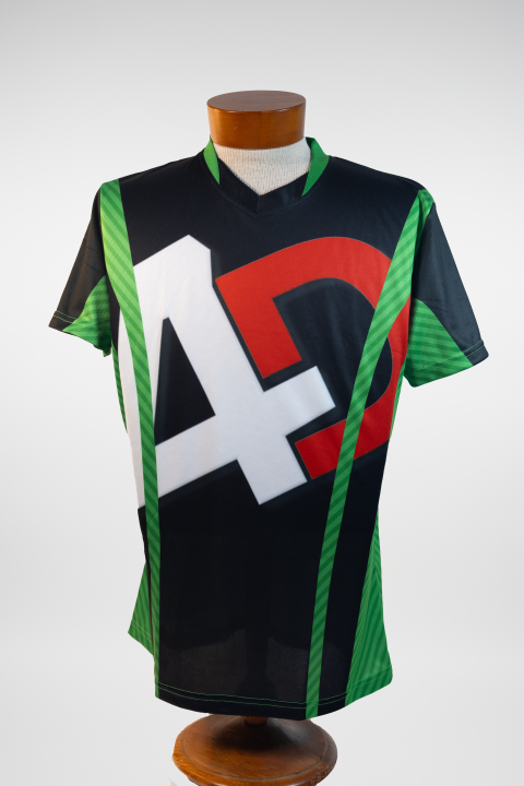 4D Racewear Performance Moisture Wicking Sport Jersey (with Inset Collar)
