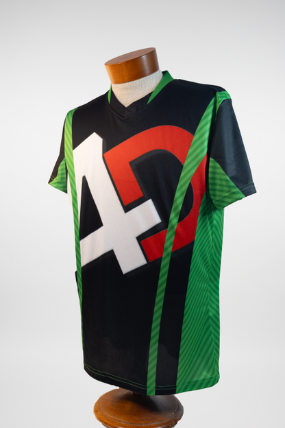 4D Racewear Performance Moisture Wicking Sport Jersey (with Inset Collar)