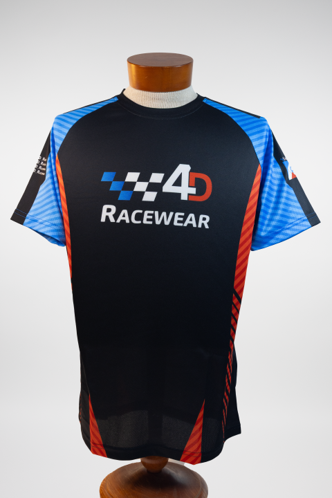 4D Racewear Performance Moisture Wicking Team Jersey Crew Neck (Multicolor)