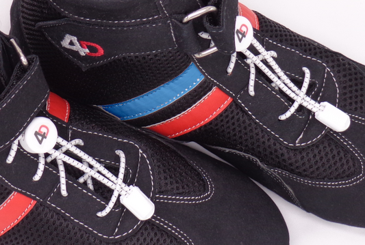 Elastic Shoe Laces - Elastic No Tie Shoelaces for Sim Racing Shoes