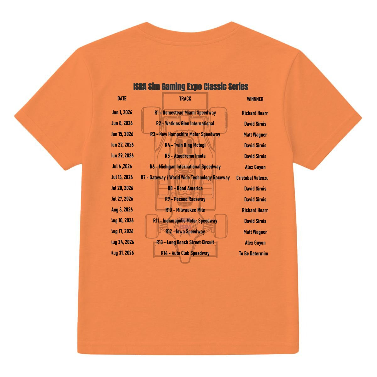 ISRA '26 Classic Series T-Shirt