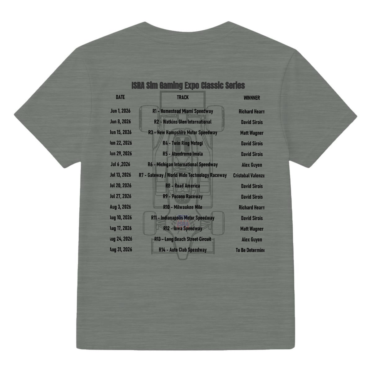 ISRA '26 Classic Series T-Shirt