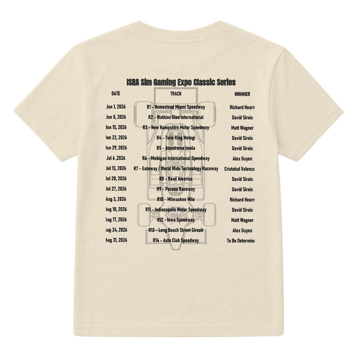 ISRA '26 Classic Series T-Shirt